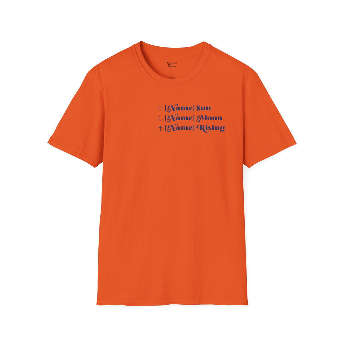 Custom Mets Astrology Chart Unisex T-shirt