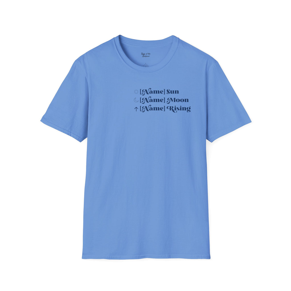 Custom Rays Astrology Chart Unisex T-Shirt