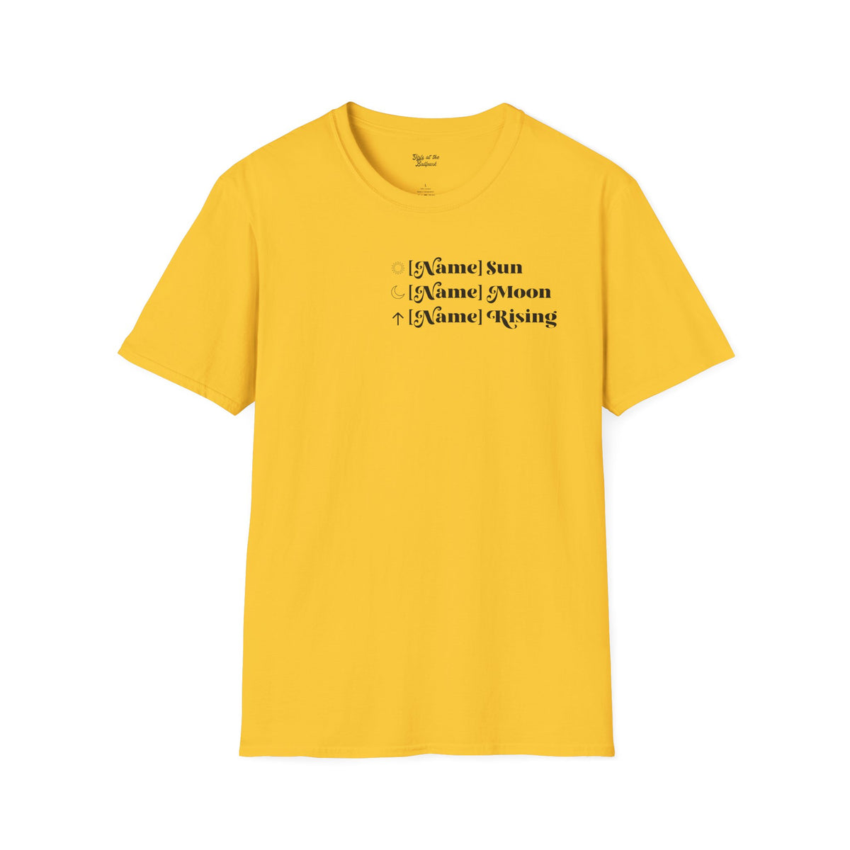 Custom Pirates Astrology Chart Unisex T-shirt