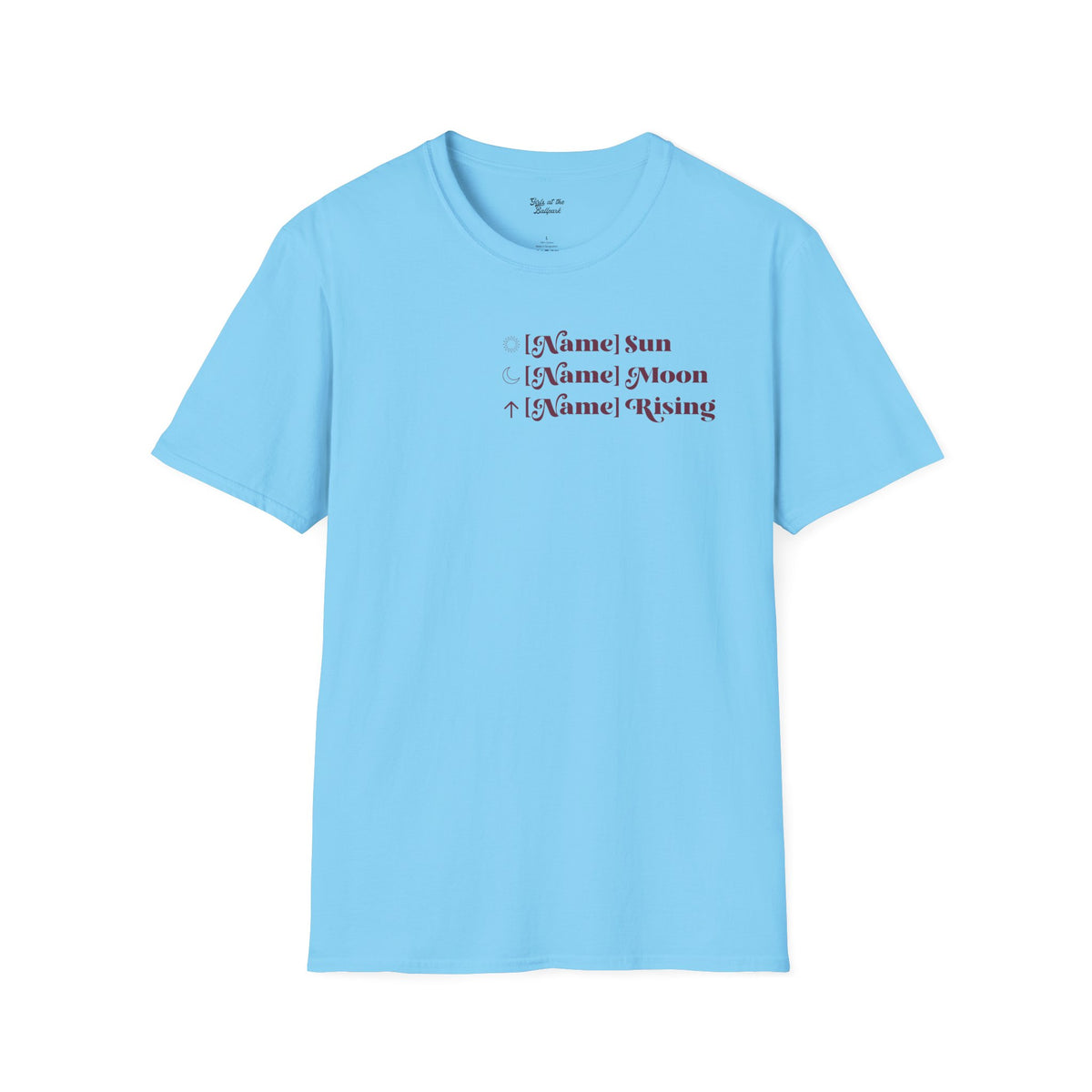 Custom Phillies Astrology Chart Unisex T-Shirt