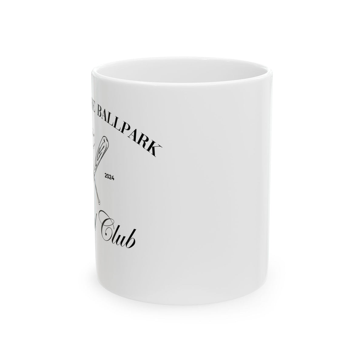 Girls at the Ballpark Social Club (Black) - 11 oz. Mug
