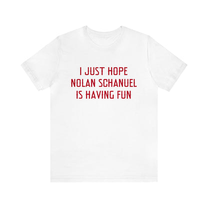 Nolan Schanuel - Unisex T-shirt (Free Shipping)