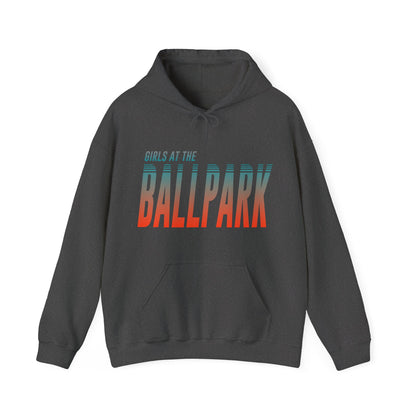 Girls at the Ballpark Retrowave Hoodie - Miami Flow