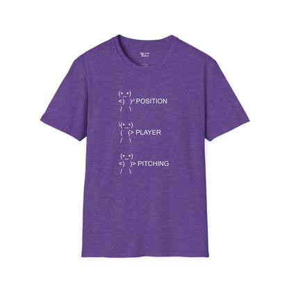 Position Player Pitching - Unisex T-Shirt