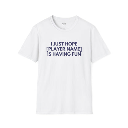 Custom Rockies Just Wanna Have Fun Unisex T-shirt