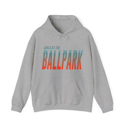 Girls at the Ballpark Retrowave Hoodie - Miami Flow