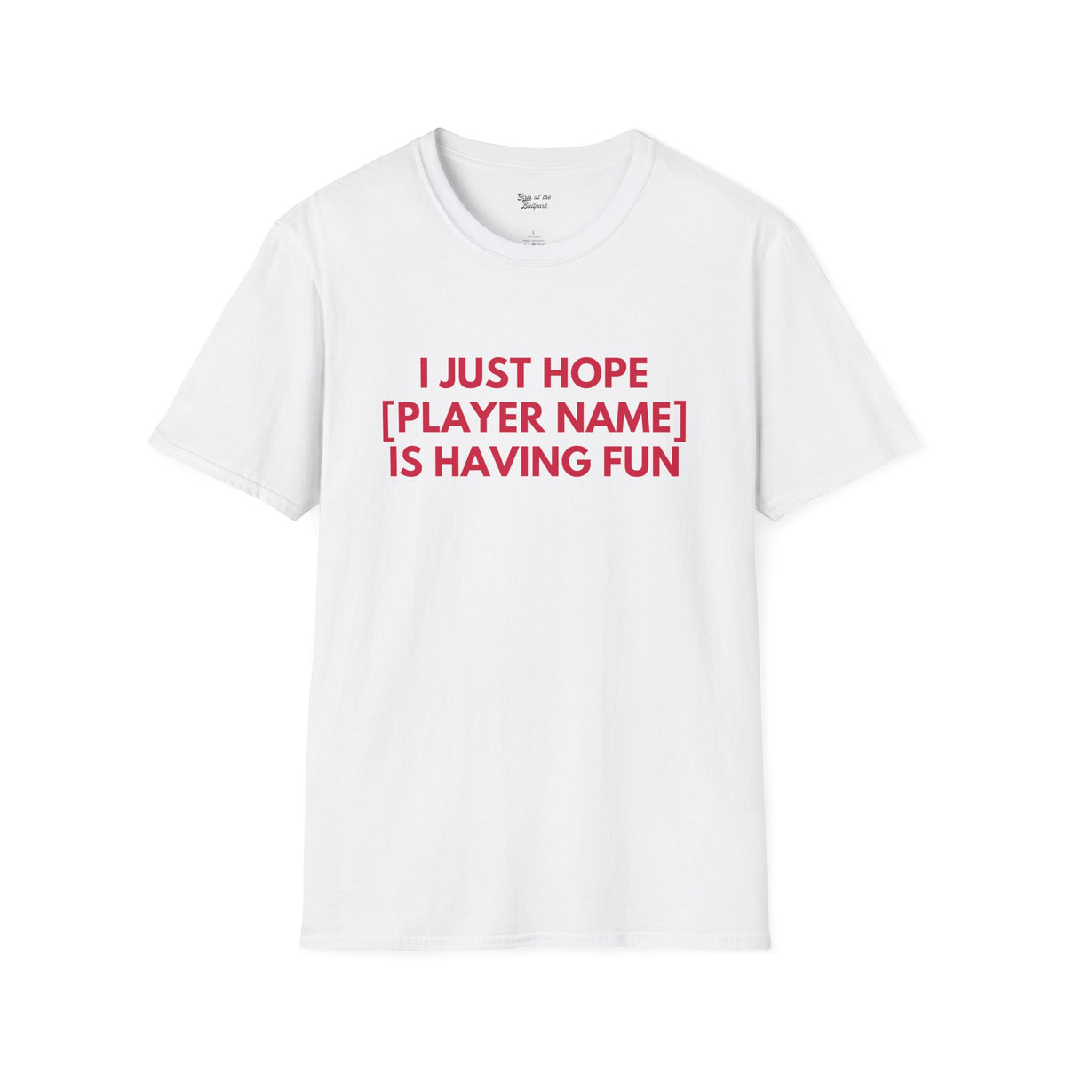 Custom Braves Just Wanna Have Fun Unisex T-Shirt