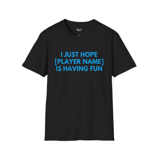 Custom Marlins Just Wanna Have Fun Unisex T-shirt