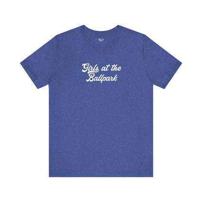 Girls at the Ballpark Logo Tee