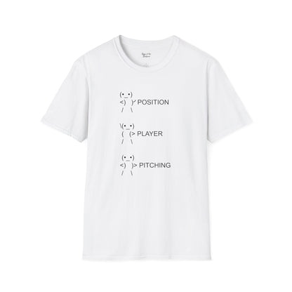 Position Player Pitching - Unisex T-Shirt