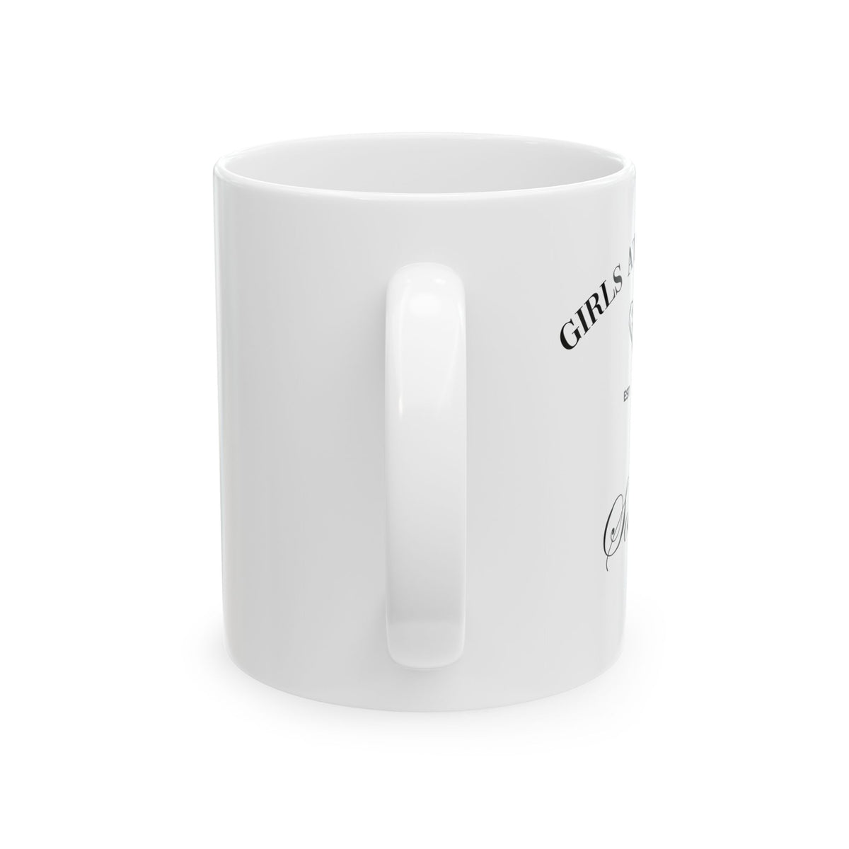 Girls at the Ballpark Social Club (Black) - 11 oz. Mug