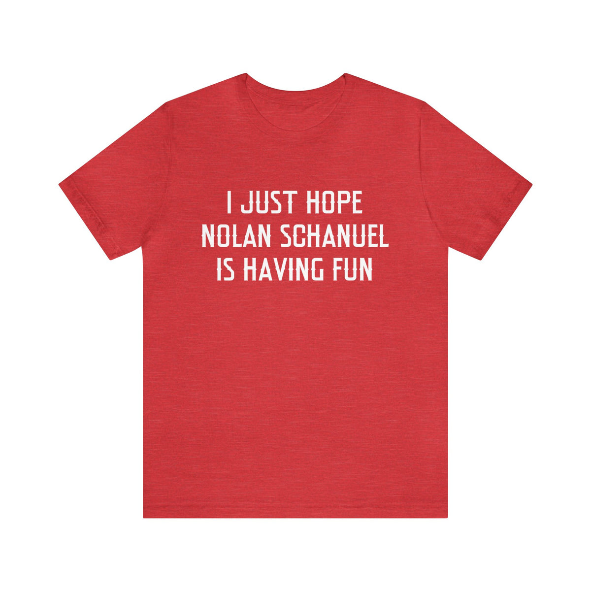 Nolan Schanuel - Unisex T-shirt (Free Shipping)