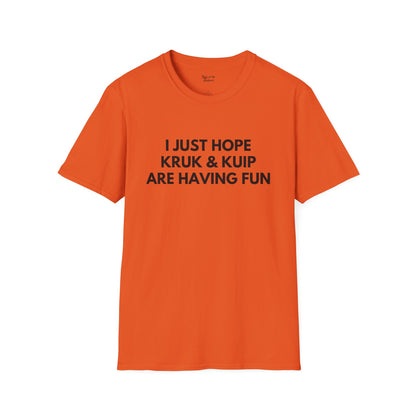 Mike Krukow & Duane Kuiper Having Fun Unisex T-Shirt