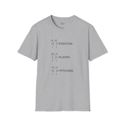 Position Player Pitching - Unisex T-Shirt