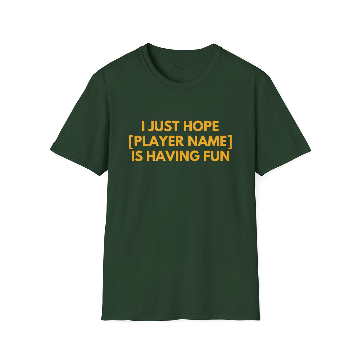 Custom A's Just Wanna Have Fun Unisex T-Shirt