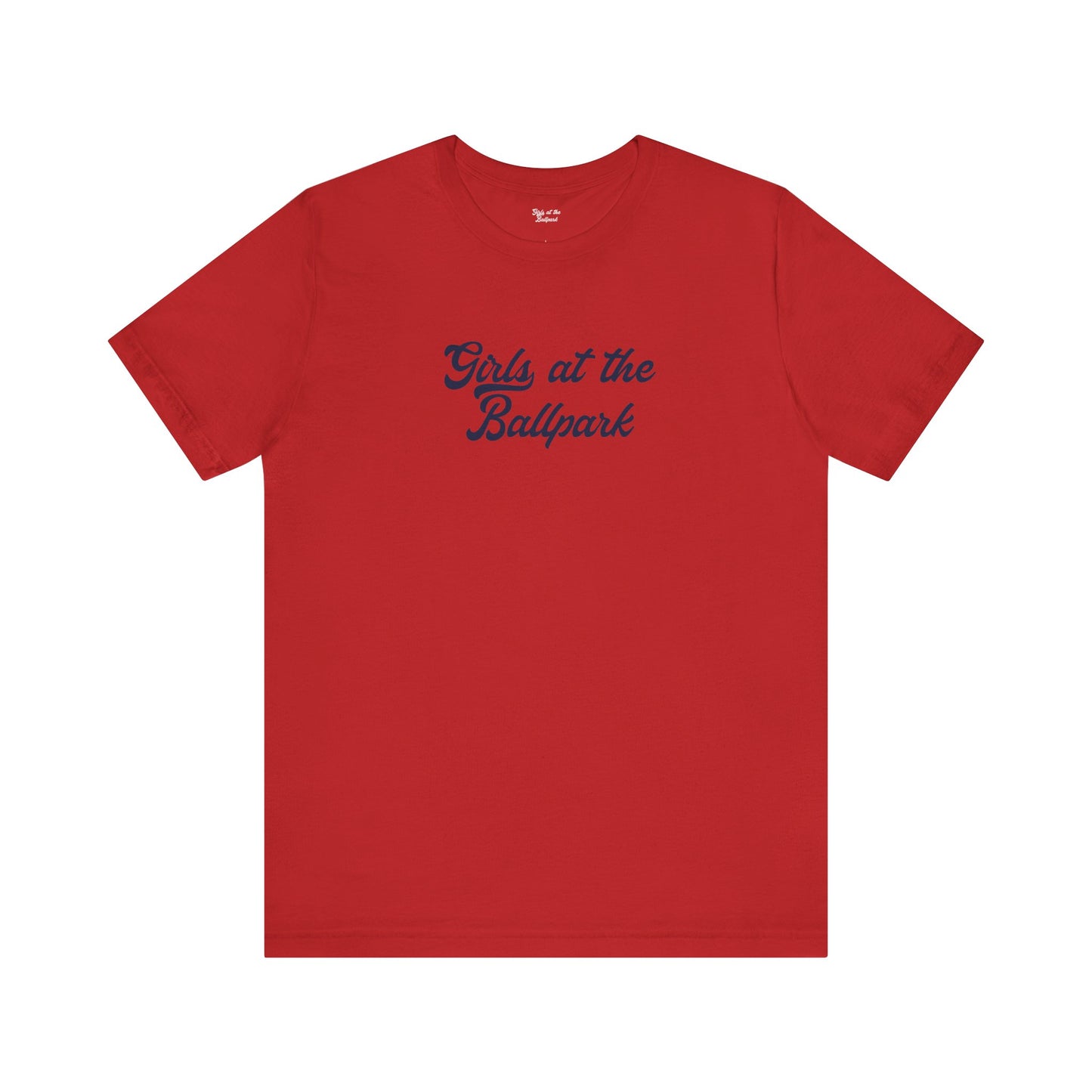 Girls at the Ballpark Logo Tee