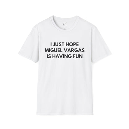 Miguel Vargas Unisex T-shirt