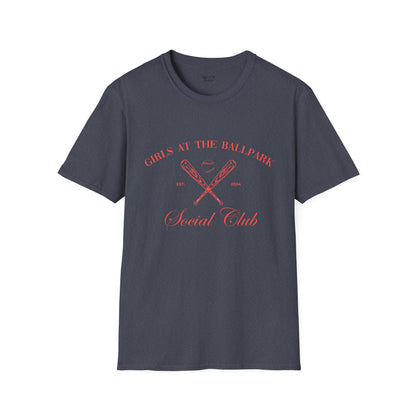 Girls at the Ballpark Social Club - Unisex T-Shirt