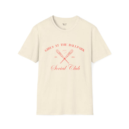 Girls at the Ballpark Social Club - Unisex T-Shirt