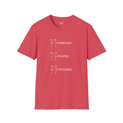Position Player Pitching - Unisex T-Shirt