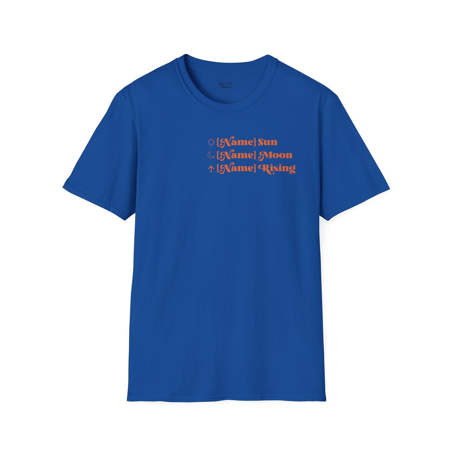 Custom Mets Astrology Chart Unisex T-shirt