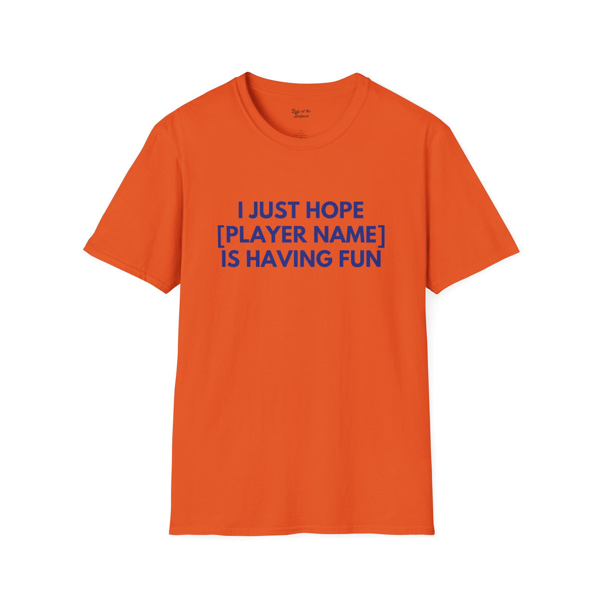 Custom Mets Just Wanna Have Fun Unisex T-shirt