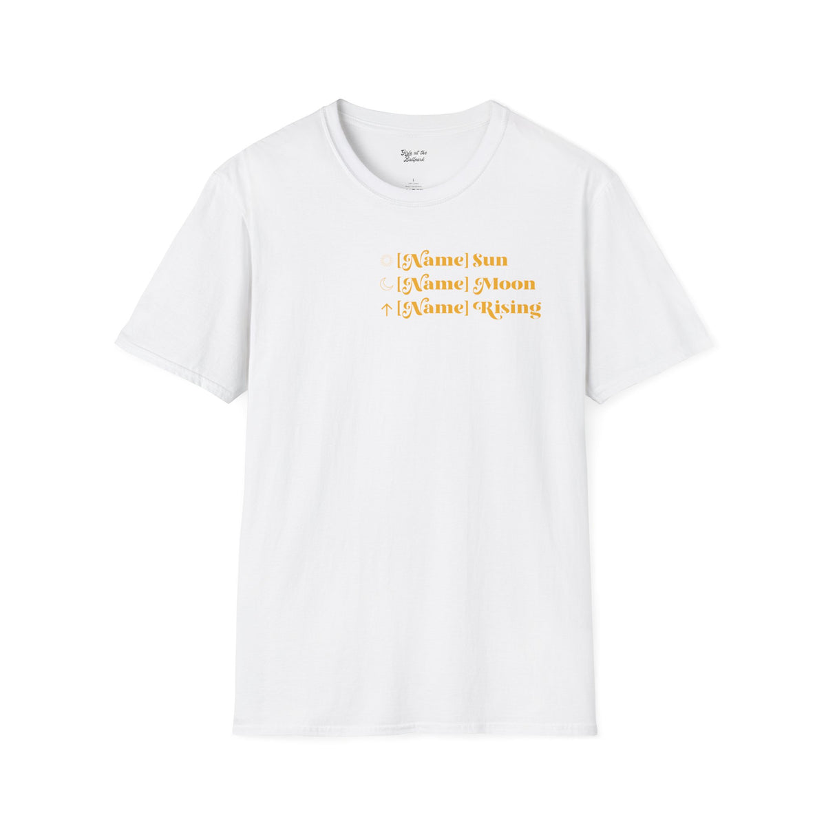 Custom Pirates Astrology Chart Unisex T-shirt