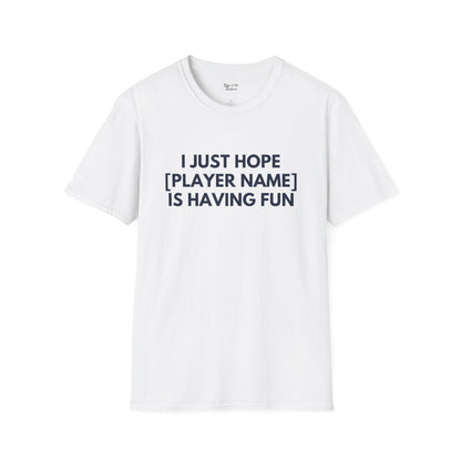 Custom Nationals Just Wanna Have Fun Unisex T-shirt