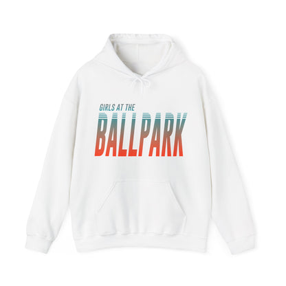 Girls at the Ballpark Retrowave Hoodie - Miami Flow