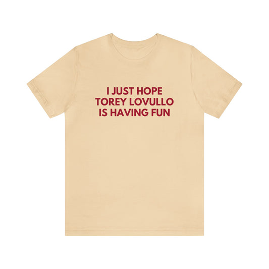 Torey Lovullo Having Fun - Unisex T-shirt