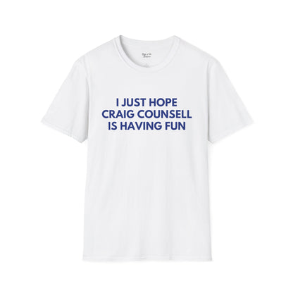 Craig Counsell Having Fun Unisex T-Shirt