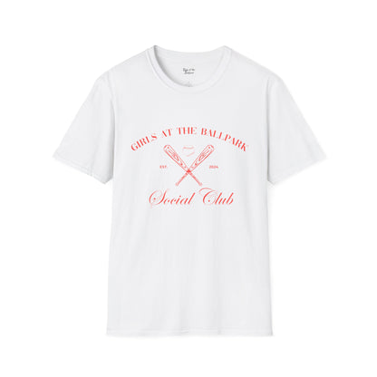 Girls at the Ballpark Social Club - Unisex T-Shirt