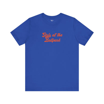 Girls at the Ballpark Logo Tee