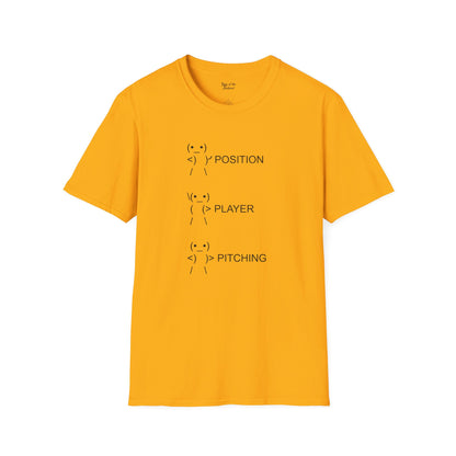 Position Player Pitching - Unisex T-Shirt