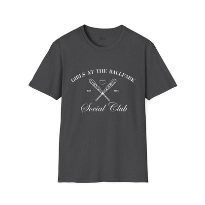 Girls at the Ballpark Social Club - Unisex T-Shirt