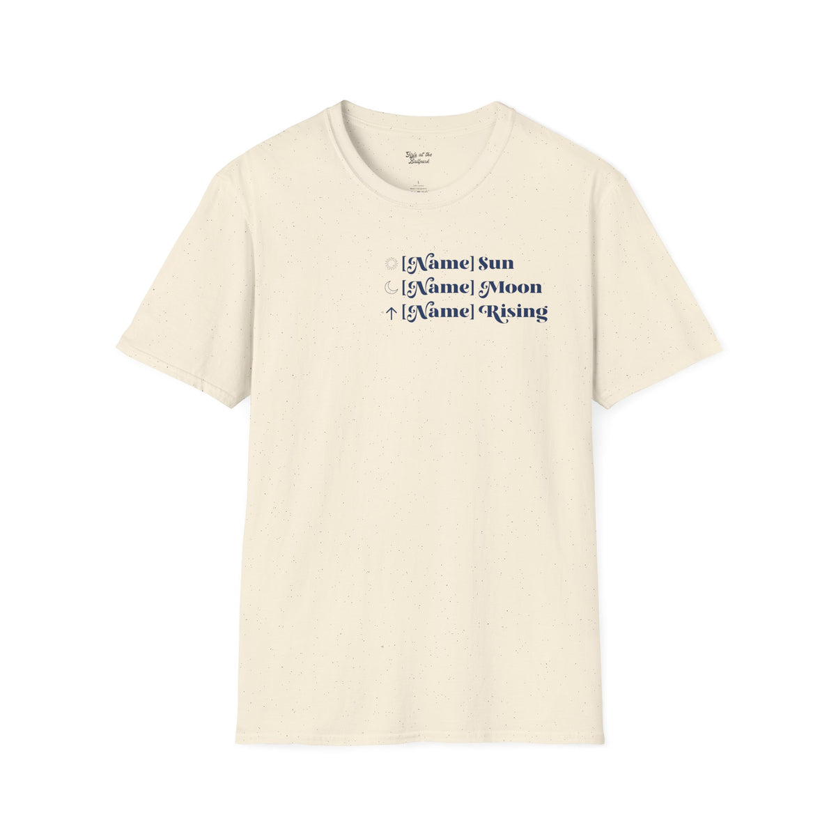 Custom Angels Astrology Chart Unisex T-shirt