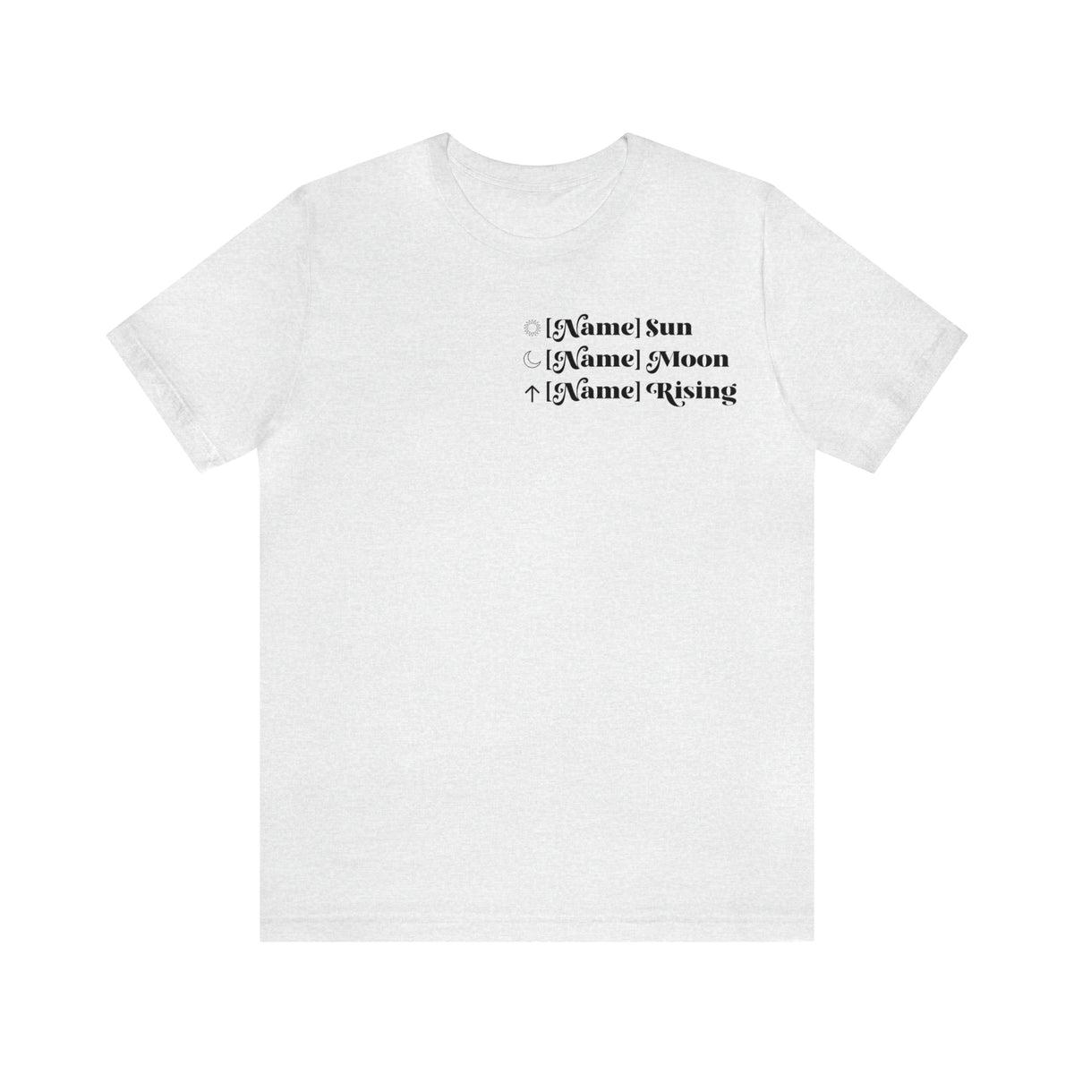 CUSTOM - Astrology Chart - Unisex T-shirt (More colors)