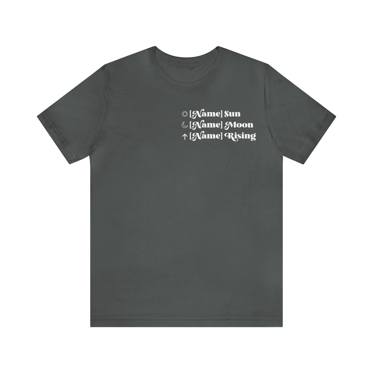 CUSTOM - Astrology Chart - Unisex T-shirt (More colors)