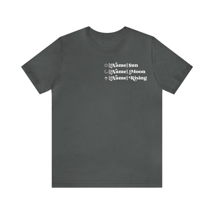 CUSTOM - Astrology Chart - Unisex T-shirt (More colors)