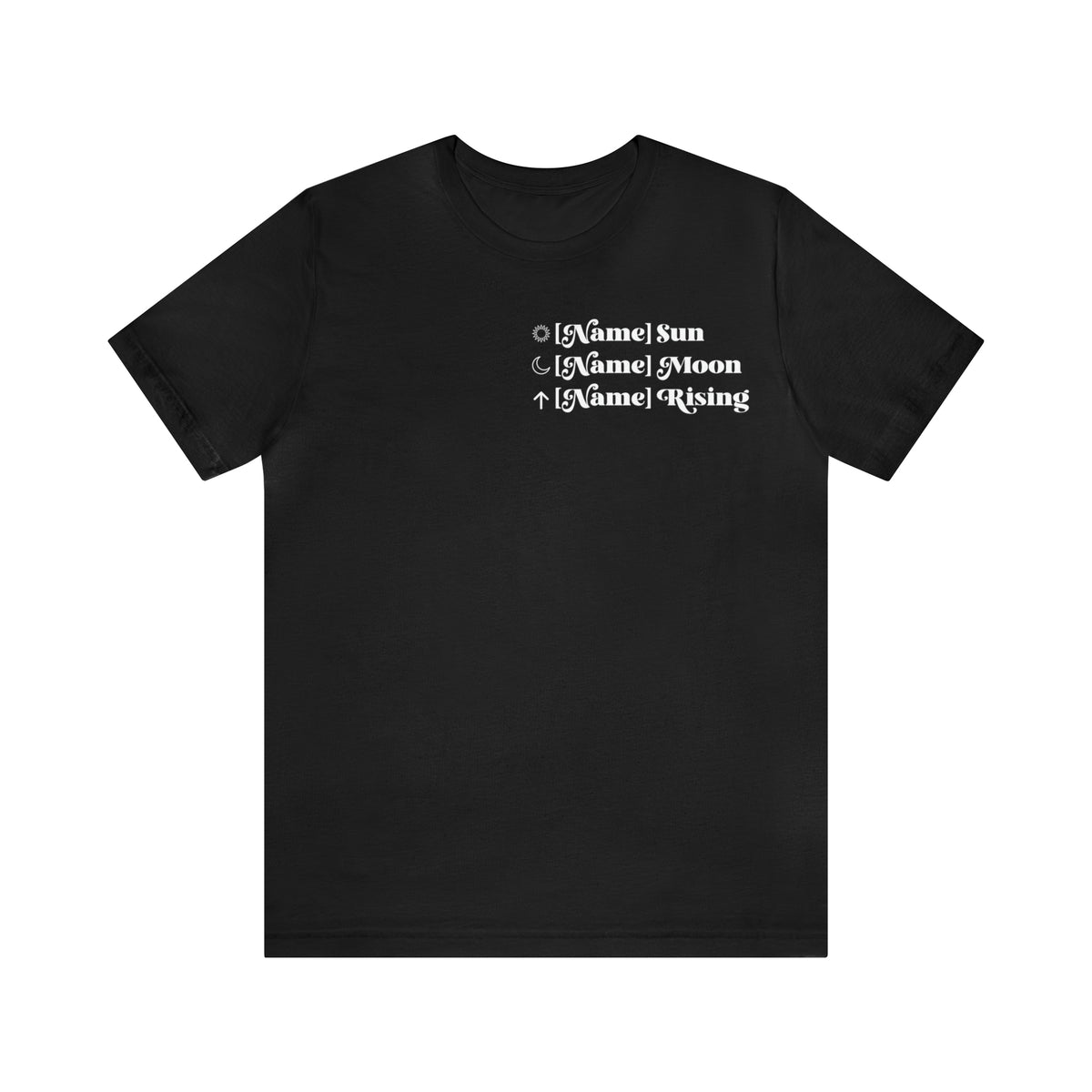 CUSTOM - Astrology Chart - Unisex T-shirt