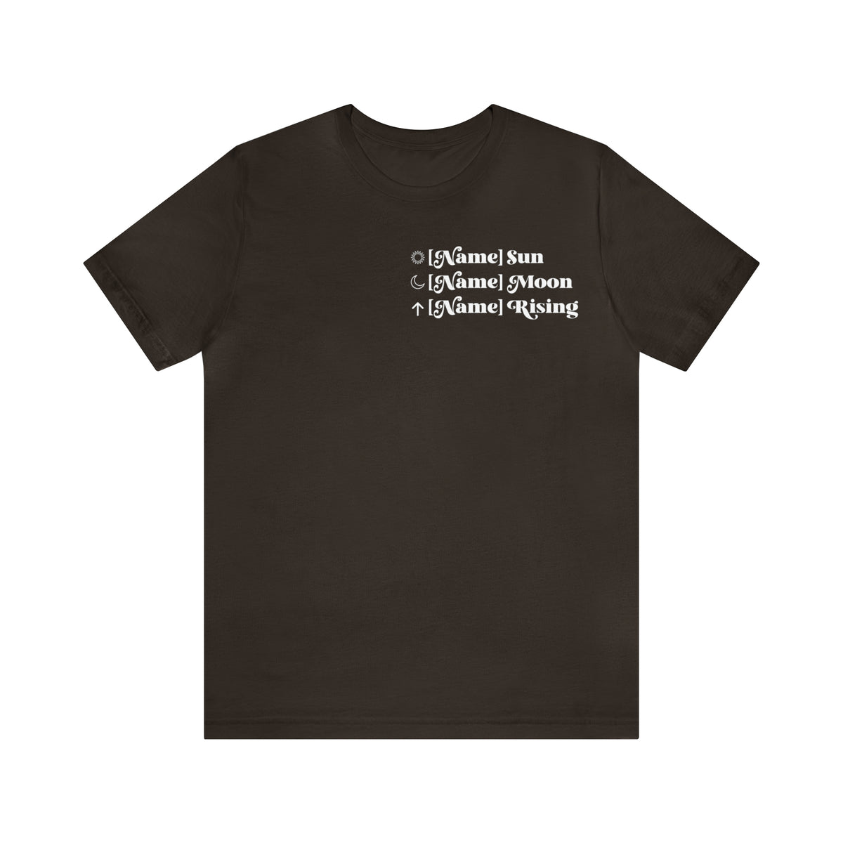CUSTOM - Astrology Chart - Unisex T-shirt