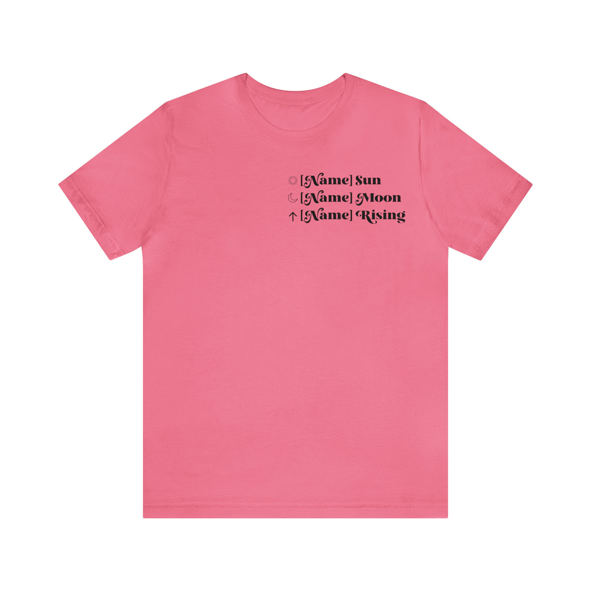 CUSTOM - Astrology Chart - Unisex T-shirt (More colors)