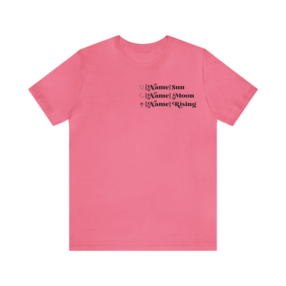CUSTOM - Astrology Chart - Unisex T-shirt (More colors)