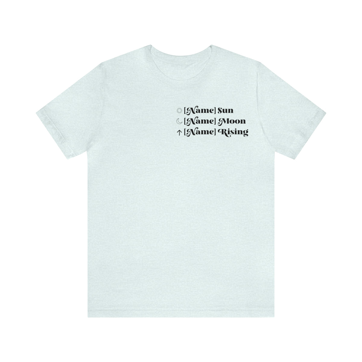 CUSTOM - Astrology Chart - Unisex T-shirt (More colors)