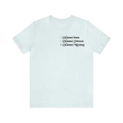 CUSTOM - Astrology Chart - Unisex T-shirt (More colors)