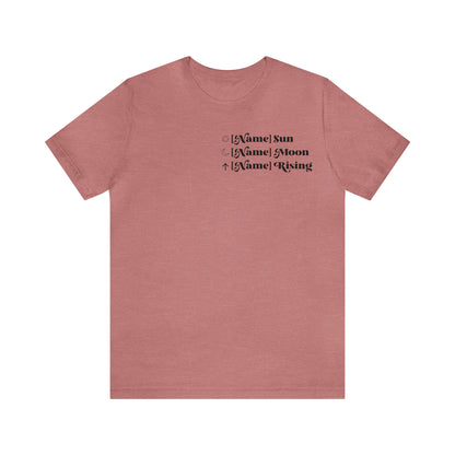 CUSTOM - Astrology Chart - Unisex T-shirt (More colors)