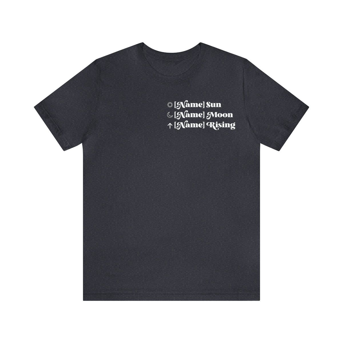 CUSTOM - Astrology Chart - Unisex T-shirt