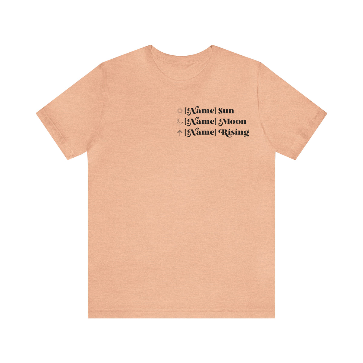 CUSTOM - Astrology Chart - Unisex T-shirt (More colors)