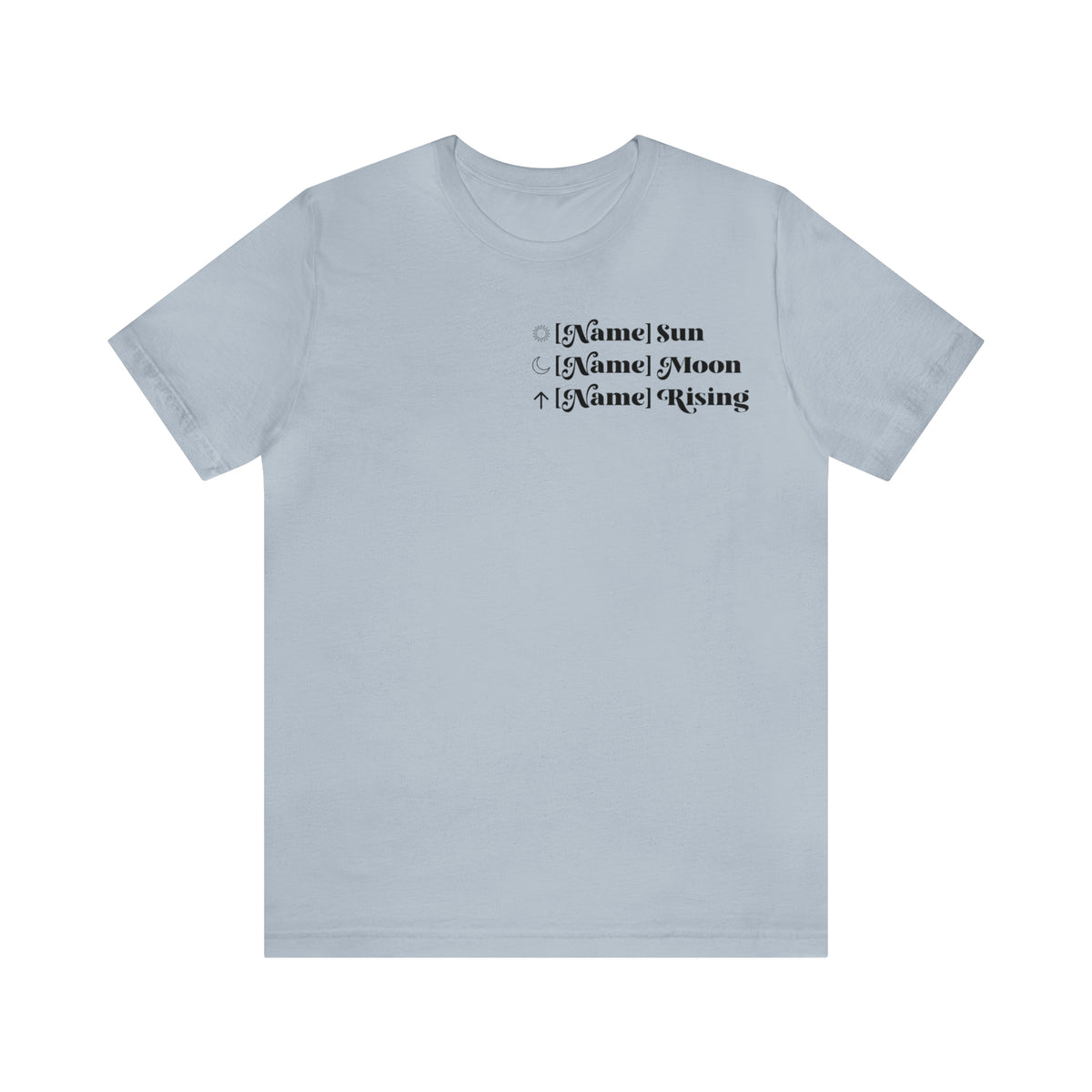 CUSTOM - Astrology Chart - Unisex T-shirt (More colors)