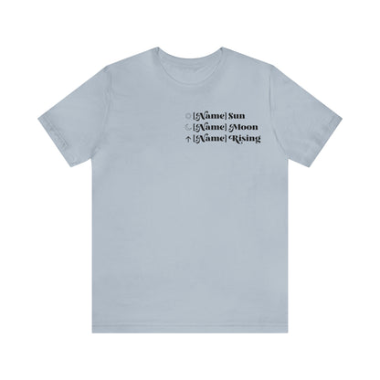 CUSTOM - Astrology Chart - Unisex T-shirt (More colors)